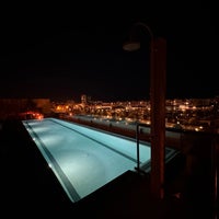Photo taken at Soho House Rooftop Pool by Andrea D. on 3/1/2024
