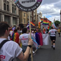 Photo taken at Pride in London Parade by Ant B. on 7/4/2022