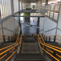 Photo taken at Pudding Mill Lane DLR Station by Kenneth M. on 6/17/2019