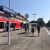 Das Foto wurde bei Bahnhof Ostseebad Binz von Kenneth M. am 8/31/2019 aufgenommen