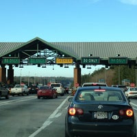 Photo taken at GA 400 Toll Plaza Employee Parking Lot by Sally A. on 1/3/2013