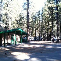 Photo taken at Tahoe Valley Campground by Dagmar M. on 10/20/2012