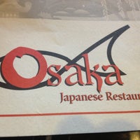 Photo taken at Osaka Japanese Restaurant by Rocky M. on 5/5/2013