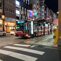 Photo taken at Kichijoji Sta. (South Exit) Bus Stop by す か. on 12/4/2020