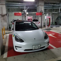Photo taken at Tesla Supercharger by なの on 2/2/2021