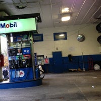 Photo taken at Mobil by IC C. on 11/12/2012