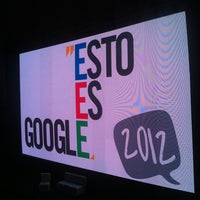 Photo taken at Esto es Google 2012 by Edgar M. on 11/14/2012
