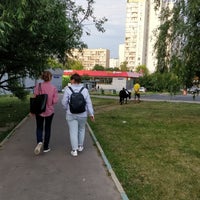 Photo taken at Кантемировская улица by Pavel K. on 6/19/2018