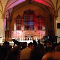 Photo taken at The Old Church Concert Hall by Julie C. on 11/13/2015