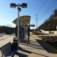 Photo taken at North Linthicum Light Rail Station by Jessica C. on 1/20/2013