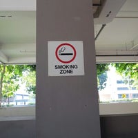 Photo taken at Citibank Smoking Point by Jay M. on 11/21/2012