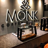 Photo taken at Monk Coffee &amp; More by Cem A. on 6/2/2018