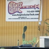 Photo taken at Heights Guitar Tech by Penny on 6/14/2019