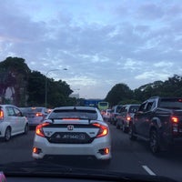 Photo taken at Woodlands Checkpoint Viaduct by Lieyna F. on 3/13/2018