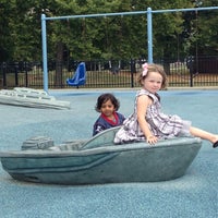 Photo taken at Belmont Playground by Emily G. on 9/8/2013