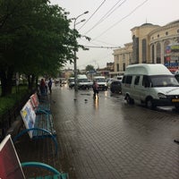 Photo taken at Октябрьская площадь by Adiom T. on 5/15/2017