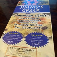 Photo taken at Jimmy&amp;#39;s Greek American Grill by Naura on 3/9/2020