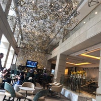Photo taken at Fairmont Gold Lounge by Khalid on 8/26/2019