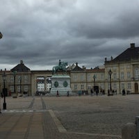 Photo taken at Amalienborg Palace by Sergej on 10/8/2016