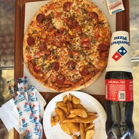 Photo taken at Domino&amp;#39;s Pizza by Omid S. on 3/30/2018