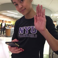 Photo taken at NYU Downstein Dining Hall by Danielle M. on 2/20/2016