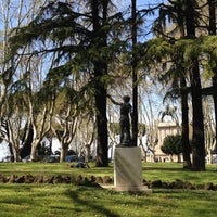 Photo taken at Monumento a Garibaldi by Lee W. on 4/13/2013