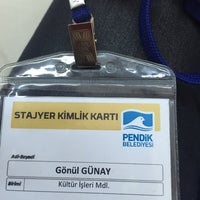 Photo taken at Pendik Belediyesi Kültür ve Sosyal İşler Müdürlüğü by Gönül G. on 2/10/2016