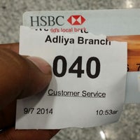 Photo taken at HSBC Bank by Risk I. on 7/9/2014