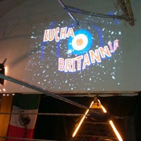 Photo taken at Lucha Britannia by Lee A. on 10/18/2013