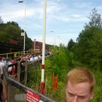 Photo taken at Slaithwaite Railway Station (SWT) by Mike C. on 7/26/2014