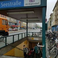 Photo taken at U Seestraße by Stefan .. on 6/14/2016