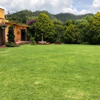 Photo taken at Jardín Cedros by Hugo S. on 9/7/2018