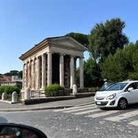 Photo taken at Tempio di Ercole Vincitore by Mario D. on 6/23/2023