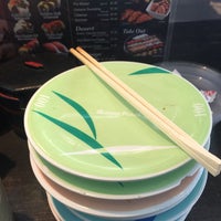 Photo taken at Marinepolis Sushi Land by Mike M. on 4/21/2017