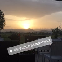 Photo taken at Aleksandar Palace Tennis Club Pizza Bar by Valentina P. on 4/28/2017