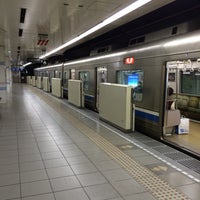 Photo taken at Fukuoka Airport Station (K13) by J on 12/21/2014
