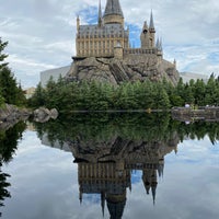 Photo taken at Hogwarts Castle by j C. on 10/1/2023