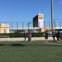 Photo taken at Ciutat Esportiva Joan Gamper FCBarcelona by Eliott W. on 6/30/2017