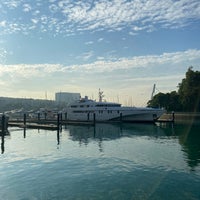 Photo taken at Marina at Keppel Bay by Hinepochi I. on 5/20/2021