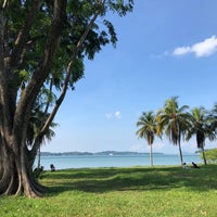 Photo taken at Pasir Ris Beach (Area 1) by Hinepochi I. on 8/8/2020
