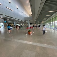 Photo taken at Punggol MRT/LRT Interchange (NE17/PTC) by Hinepochi I. on 3/21/2021