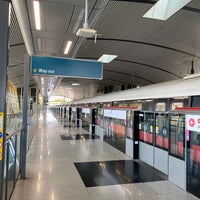 Photo taken at Canberra MRT Station (NS12) by Hinepochi I. on 12/27/2021