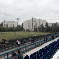 Photo taken at Стадион «Факел» by Sonya on 5/12/2016
