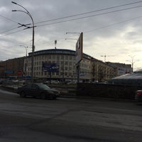Photo taken at Sevastopolska Square by Nadiia Z. on 2/3/2016