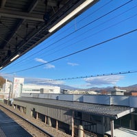 Photo taken at Nirasaki Station by sorakunaoaka on 12/2/2023