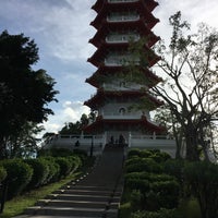 Photo taken at Pagoda, Chinese Garden by Teatimed on 11/6/2016
