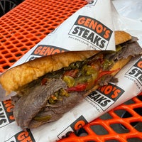 Photo taken at Geno&amp;#39;s Steaks by Trista R. on 9/9/2023