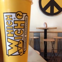 Photo taken at Which Wich Superior Sandwiches by Brandon T. on 6/14/2014