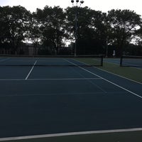 Photo taken at Highland Park Tennis Courts by Luke W. on 7/30/2016