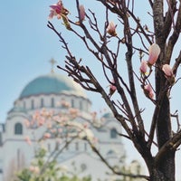 Photo taken at Cathedral of St. Sava by Lily Annabelle C. on 4/1/2019